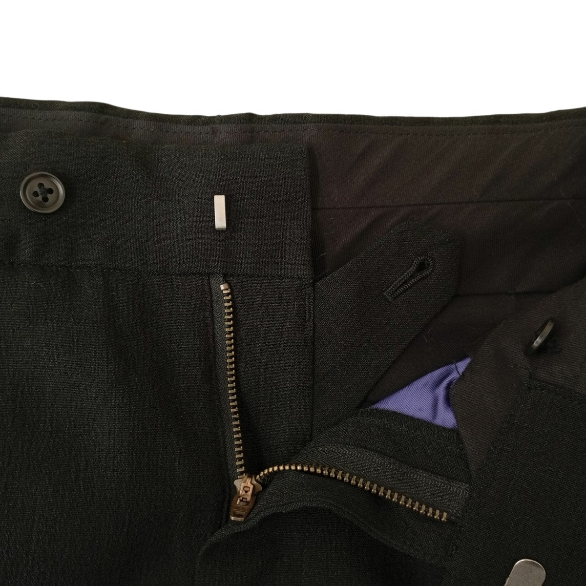 Needles Tucked Side Tab TrouserスラックスOT084 古着・中古-3枚目のアイテム画像