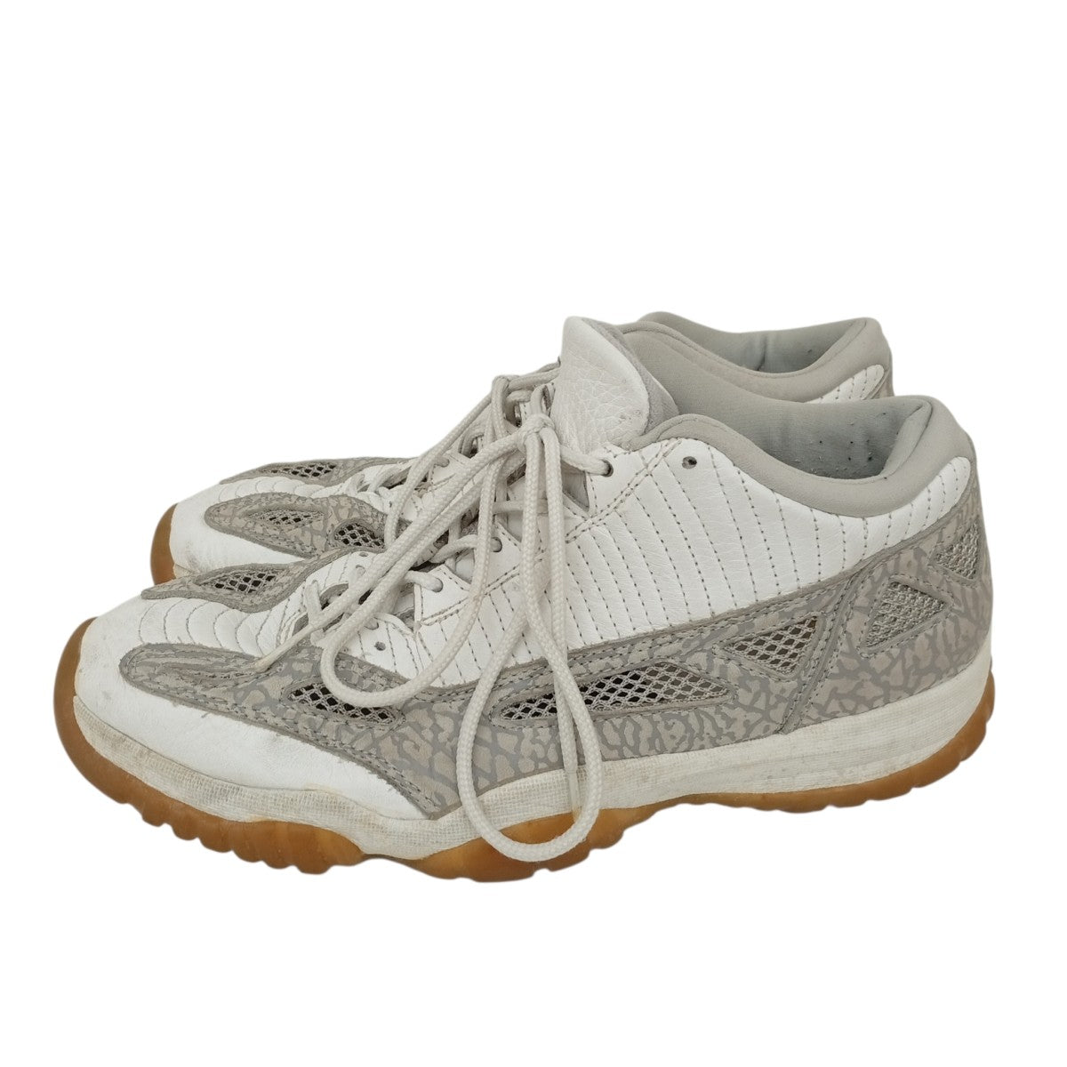 NIKE AIR JORDAN 11 LOWスニーカー130270-101 古着・中古-2枚目のアイテム画像