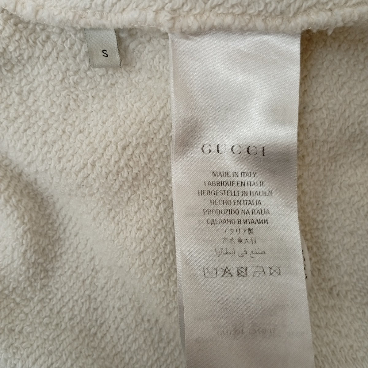 GUCCI(グッチ) MANIFESTO SWEATSHIRTパーカー475374-XJBTT 475374