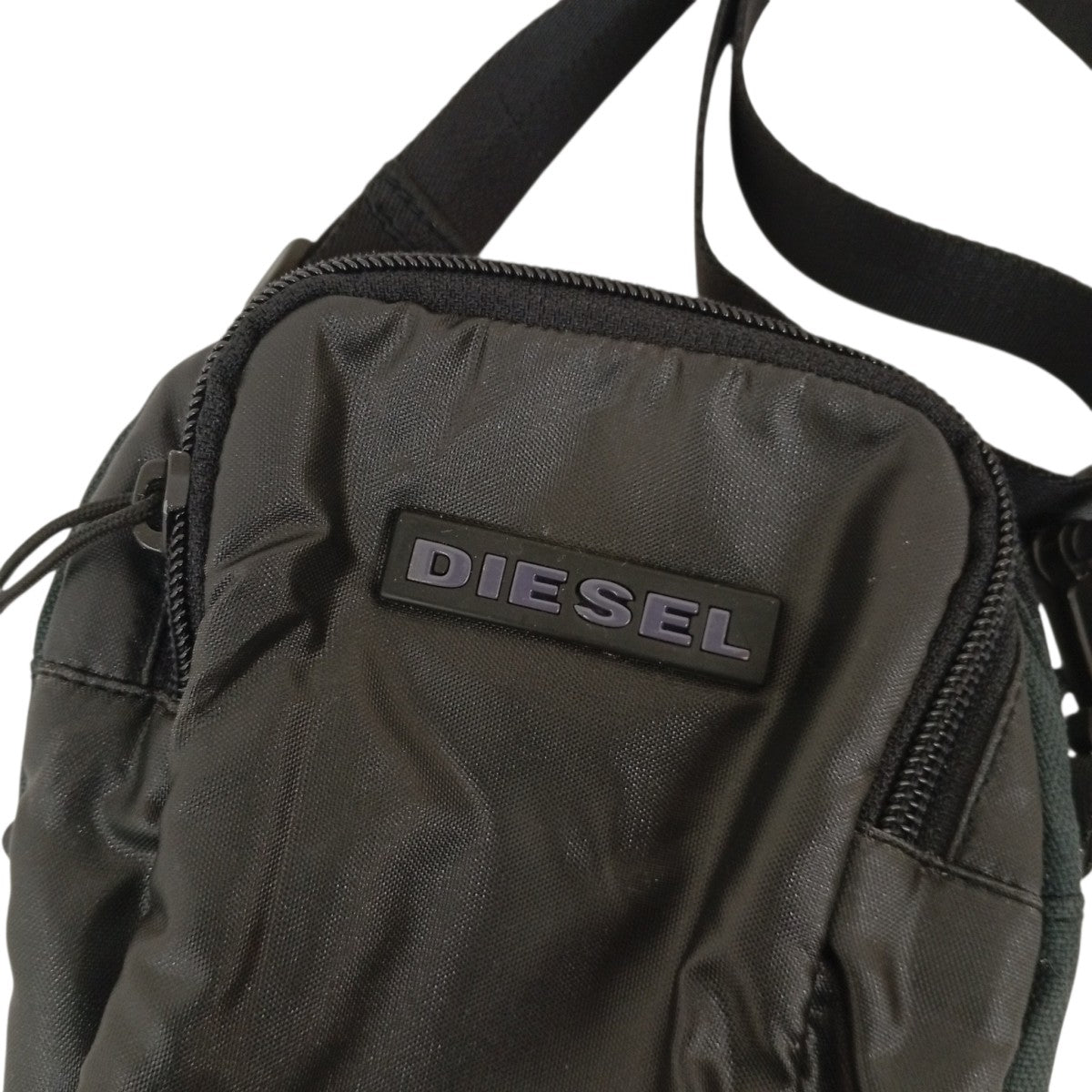 DIESEL(ディーゼル) ロゴミニショルダーバッグ ブラック｜【公式