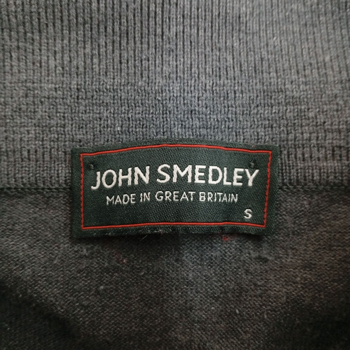 JOHN SMEDLEY ニットポロシャツ 古着・中古-3枚目のアイテム画像