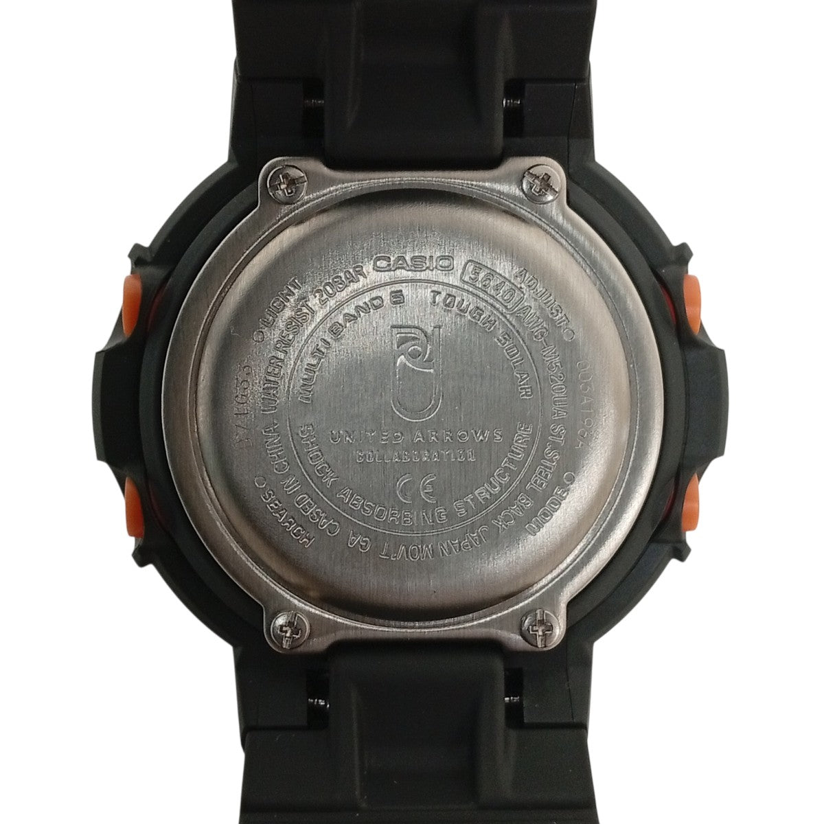 CASIO×UNITED ARROWS 電波ソーラー時計AWG-M520UA 古着・中古-5枚目のアイテム画像