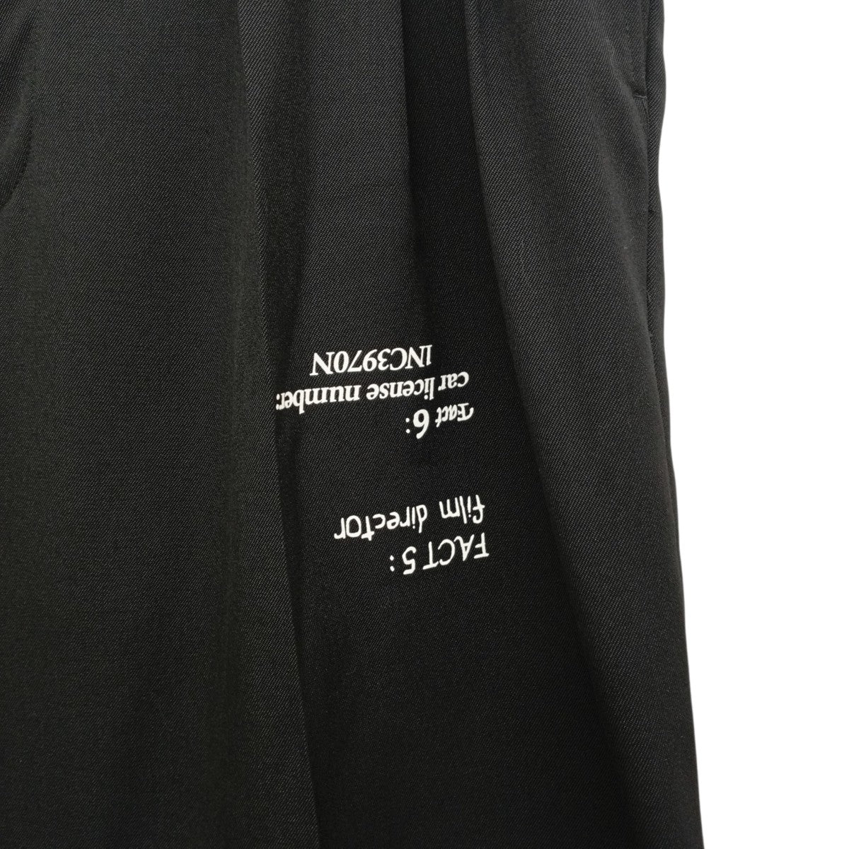 DAIRIKU 25AWDream within a dreamTATTOO Adjuster Wide Slacksパンツ25AW B5 古着・中古-7枚目のアイテム画像