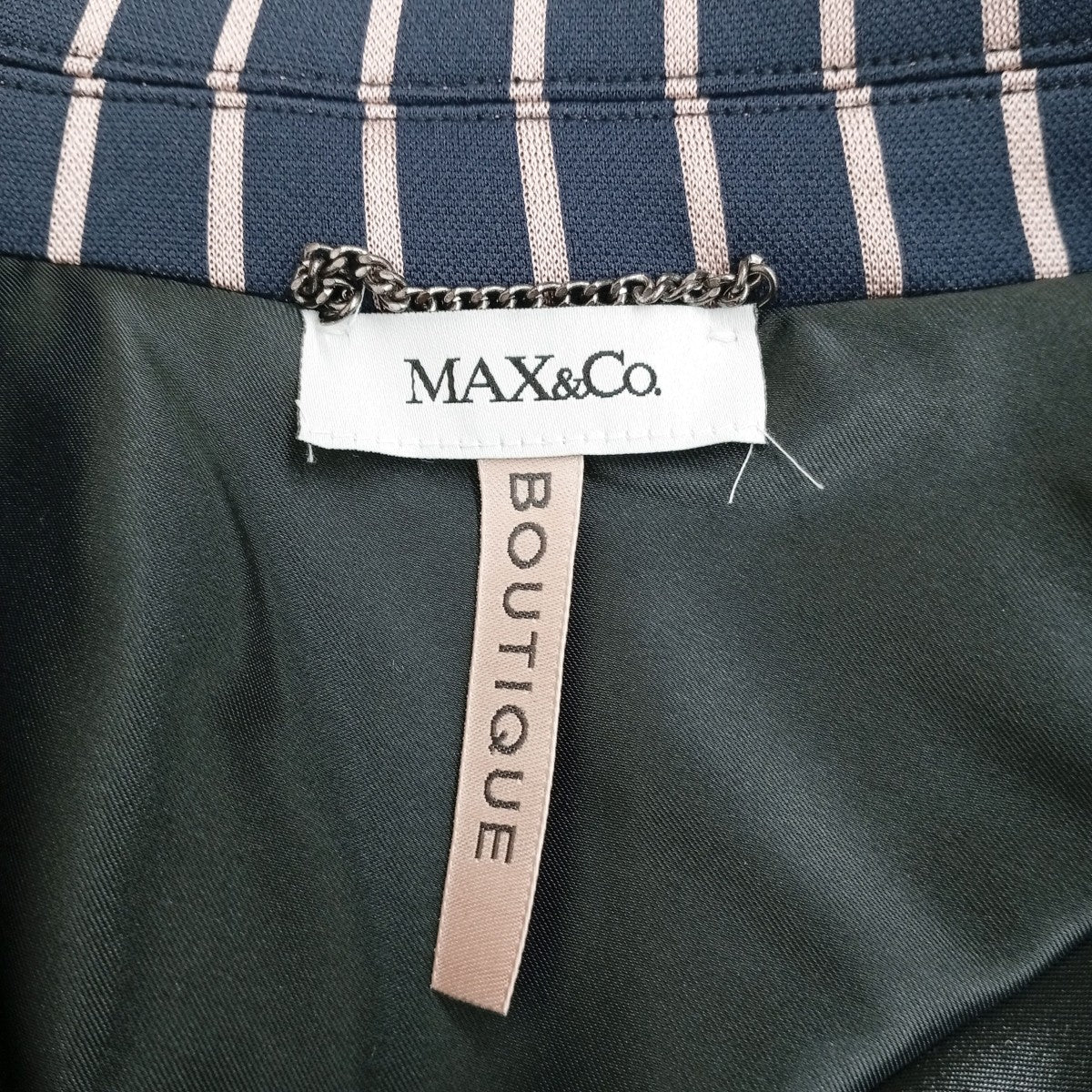 MAX＆Co． ストライプジャケット191101710003 古着・中古-5枚目のアイテム画像