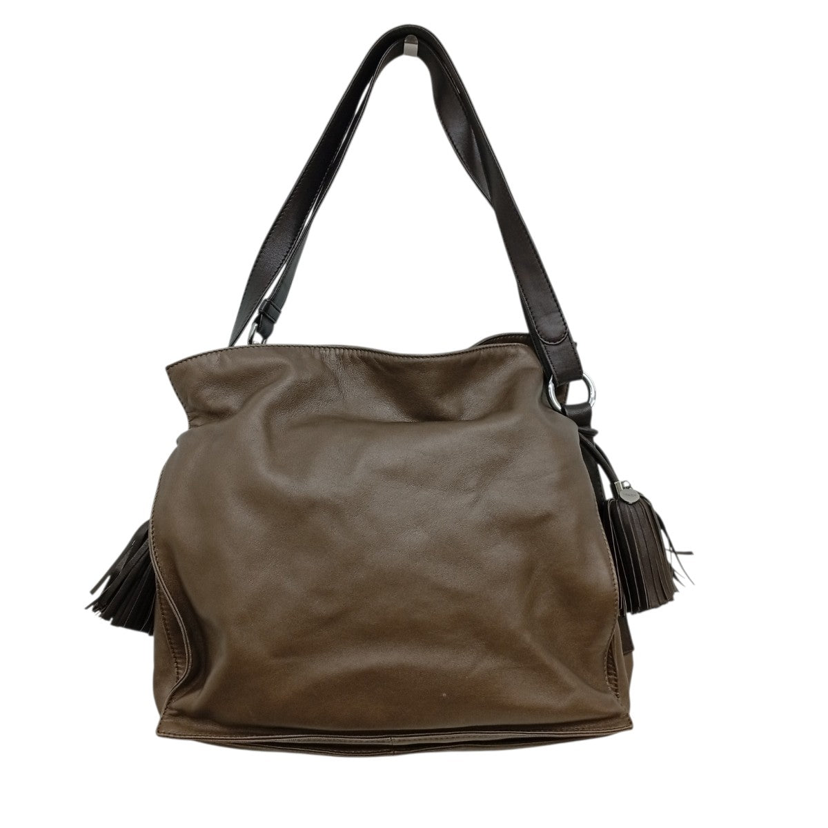 LOEWE フラメンコ アナグラム タッセルショルダーバッグ 古着・中古-2枚目のアイテム画像