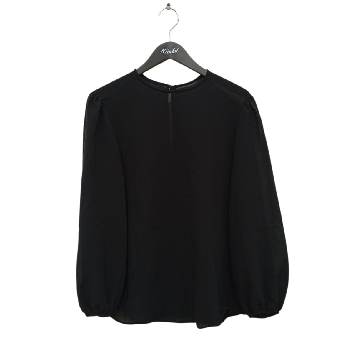 VOILE GATHER SLEEVE TOPSブラウス1621-242-1597