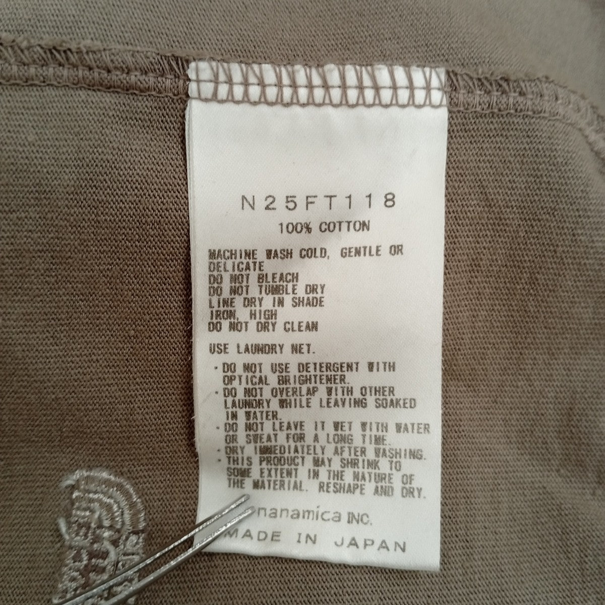 THE NORTHFACE PURPLELABEL 7oz Long Sleeve Pocket TeeロングスリーブカットソーN25FT118 古着・中古-4枚目のアイテム画像