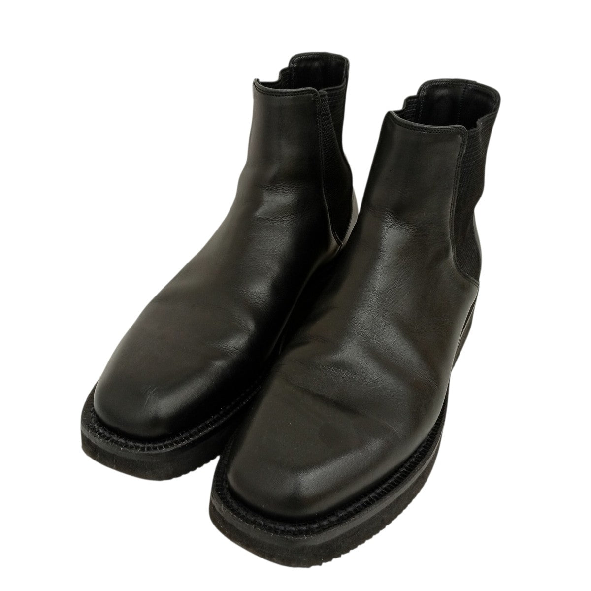 LETHER SQUARE BOOTSサイドゴアブーツ213401