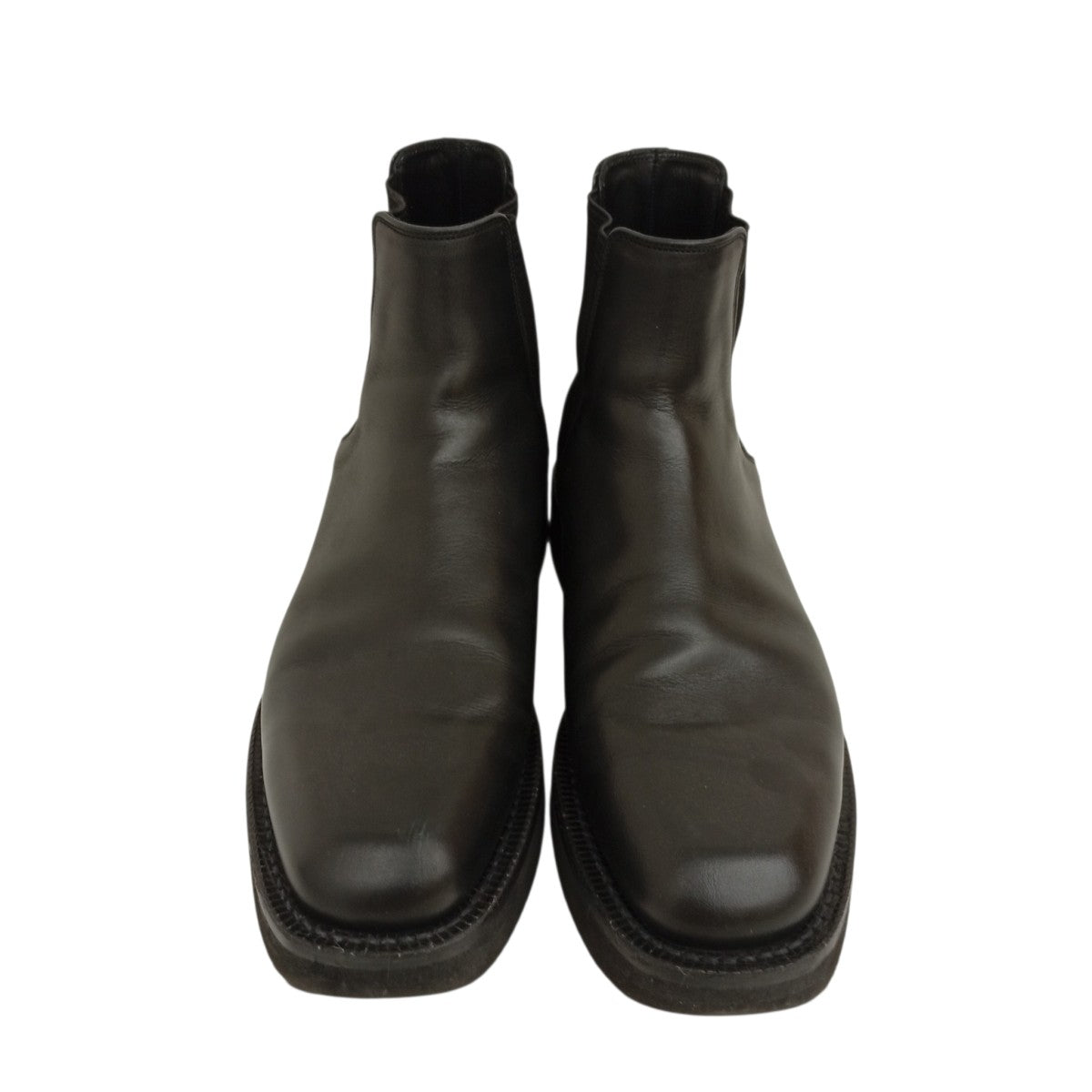 LETHER SQUARE BOOTSサイドゴアブーツ213401