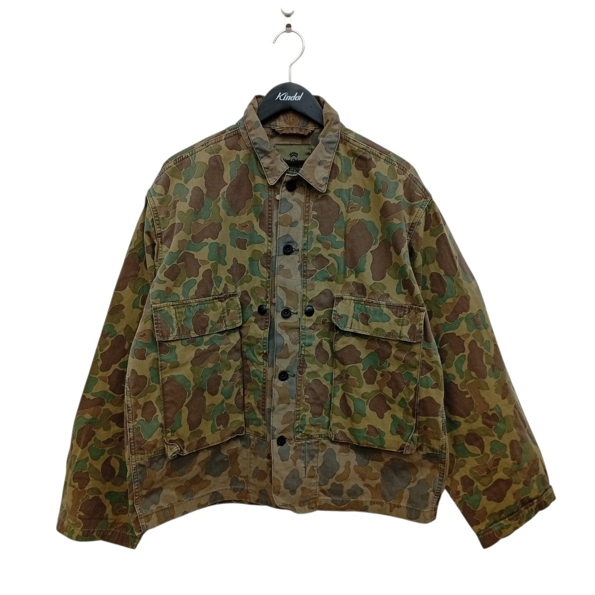 NIGEL CABOURN 1940s USMC JACKET MIX DUCK HUNTER CAMOカモフラージュ柄ジャケット8052-00-30004 古着・中古-1枚目のアイテム画像