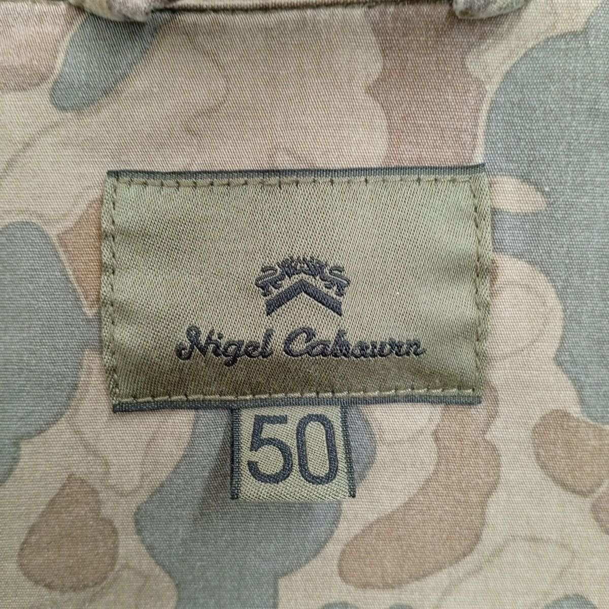 NIGEL CABOURN 1940s USMC JACKET MIX DUCK HUNTER CAMOカモフラージュ柄ジャケット8052-00-30004 古着・中古-3枚目のアイテム画像