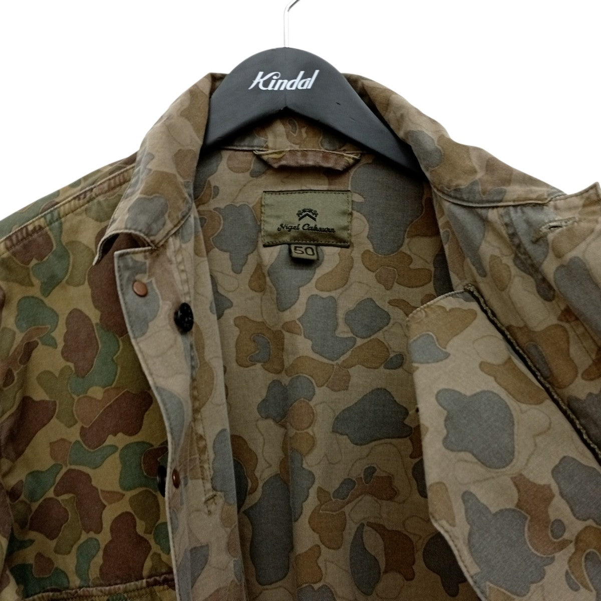 NIGEL CABOURN 1940s USMC JACKET MIX DUCK HUNTER CAMOカモフラージュ柄ジャケット8052-00-30004 古着・中古-6枚目のアイテム画像