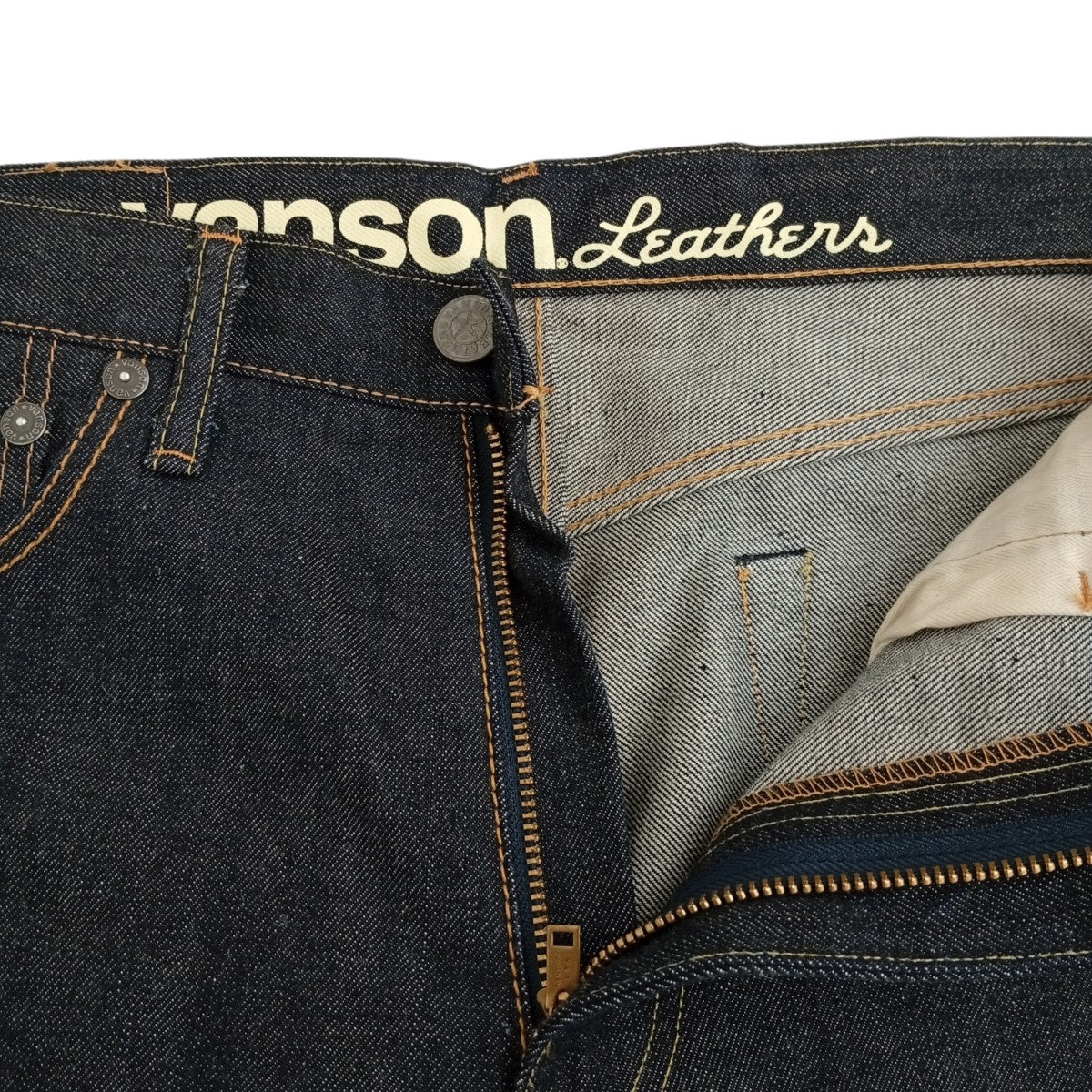 VANSON(バンソン) クロスボーンデニムパンツ インディゴ サイズ 34