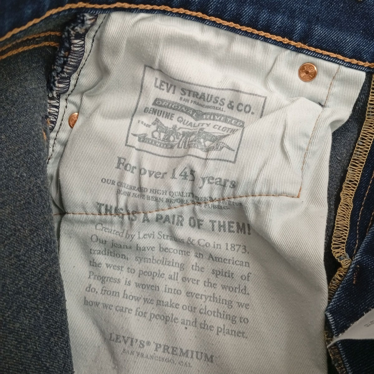 LEVI’S デニムパンツ29507-0419 古着・中古-6枚目のアイテム画像