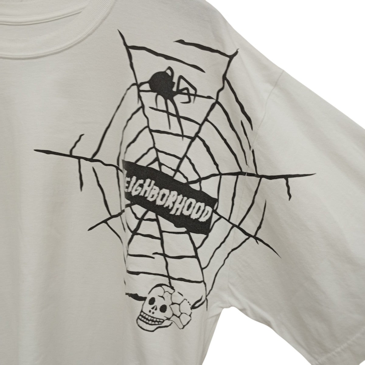 NEIGHBORHOOD スパイダーウェブTシャツ 古着・中古-4枚目のアイテム画像