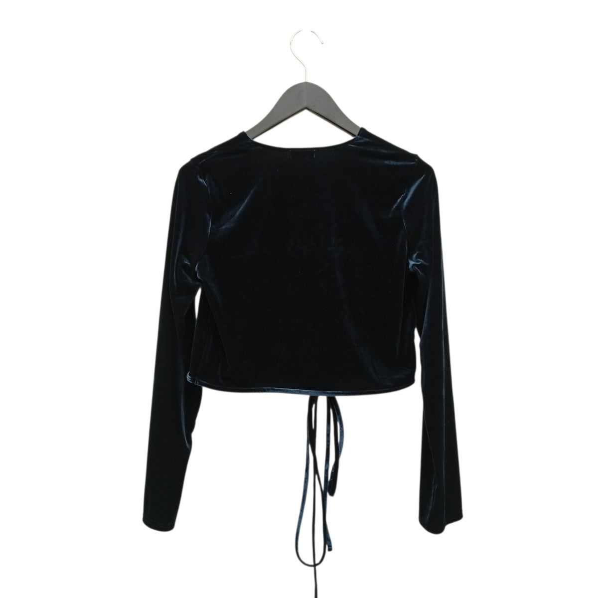 STEVEN ALAN VELOUR CACHE COEUR CARDIGANカーディガン8227-222-0039 古着・中古-2枚目のアイテム画像