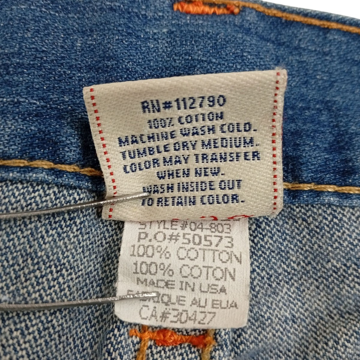 TRUE RELIGION JOEYデニムパンツ04-803 古着・中古-4枚目のアイテム画像