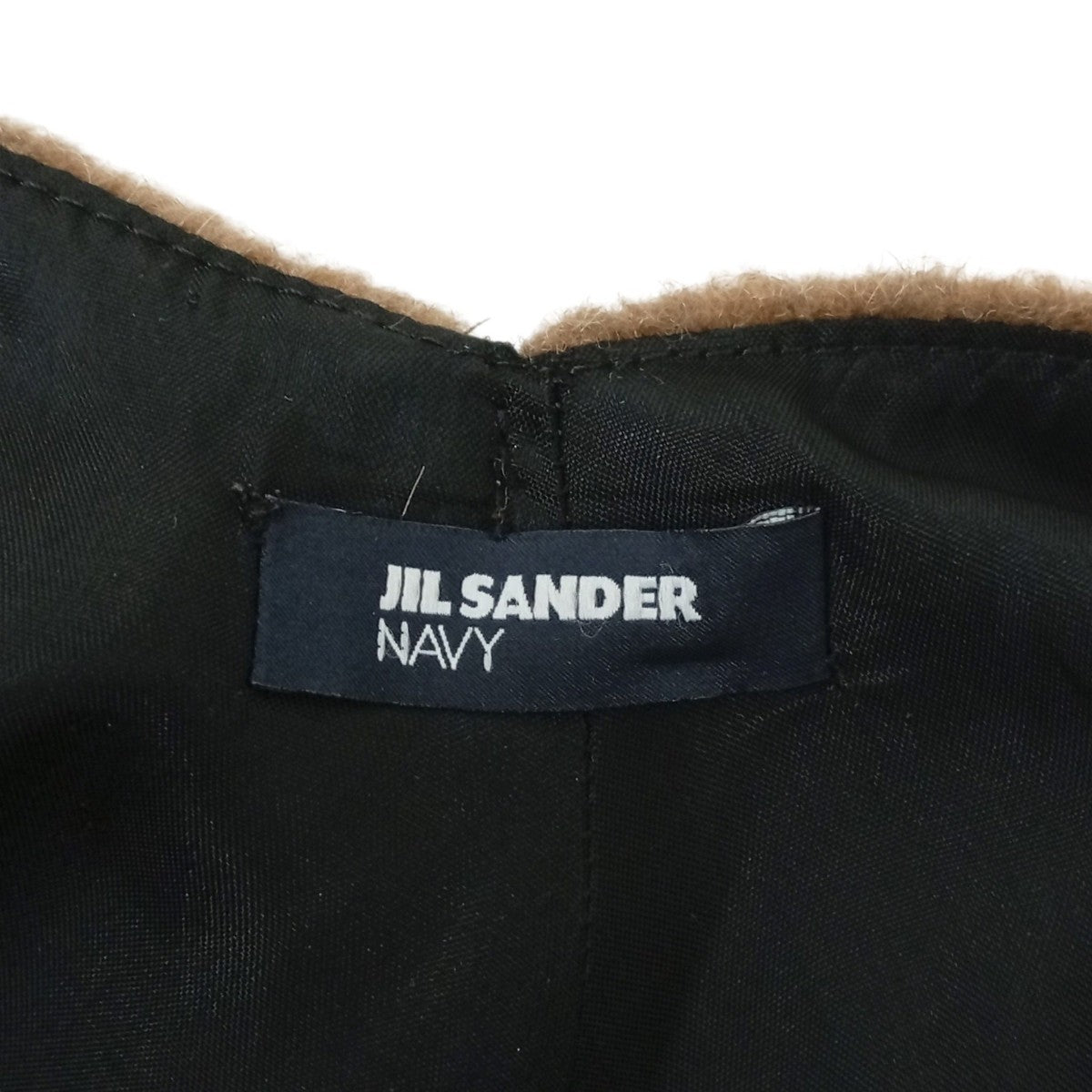 JIL SANDER NAVY シャギーワンピースJNWL5006G 古着・中古-9枚目のアイテム画像