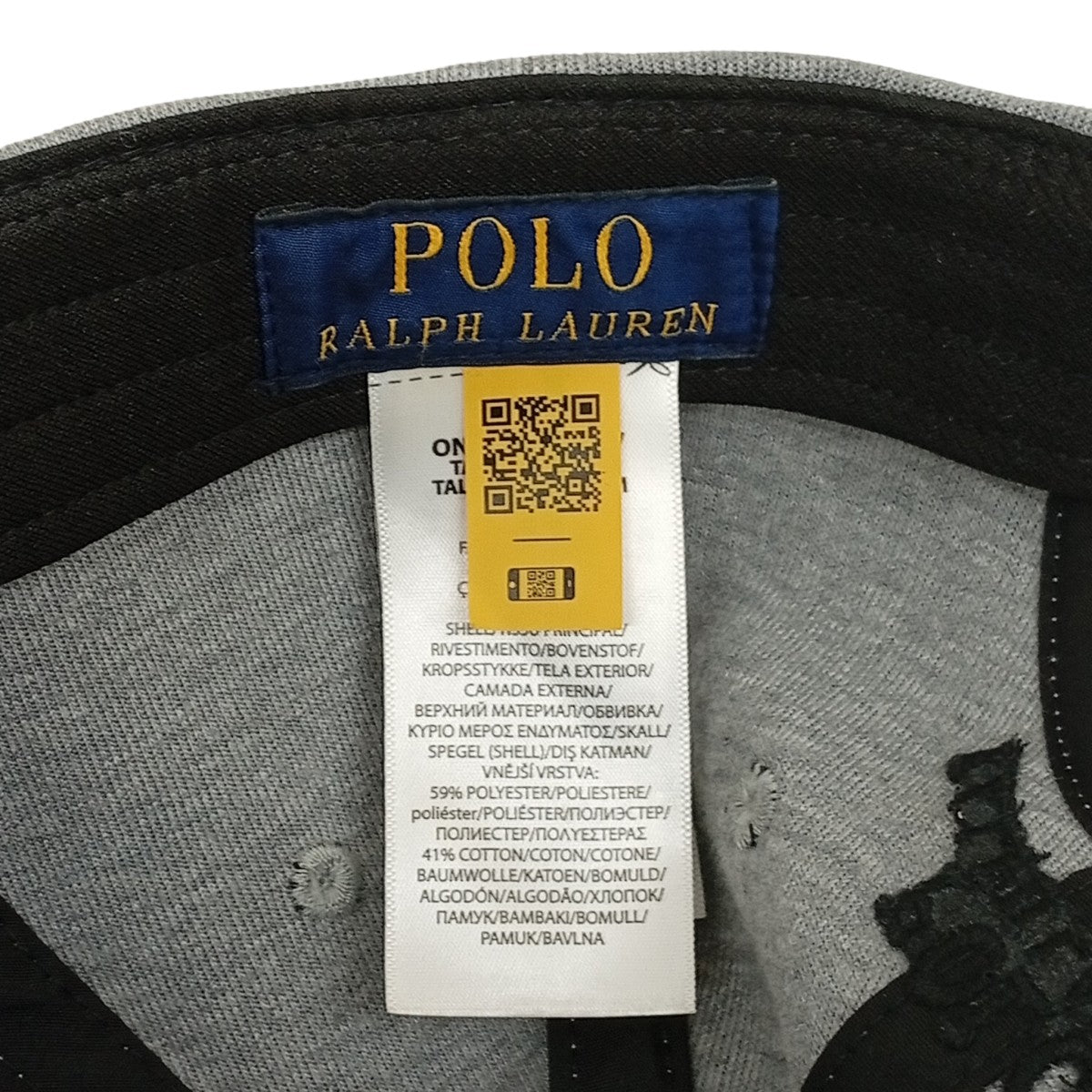 POLO RALPH LAUREN キャップ 古着・中古-4枚目のアイテム画像
