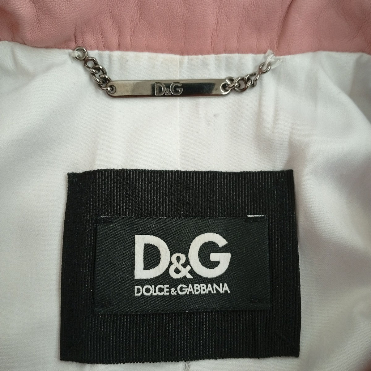 DOLCE ＆ GABBANA レザージャケットSB0367 古着・中古-5枚目のアイテム画像