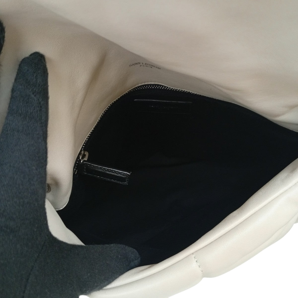 Saint Laurent Paris パファーショルダーバッグ577475 古着・中古-10枚目のアイテム画像