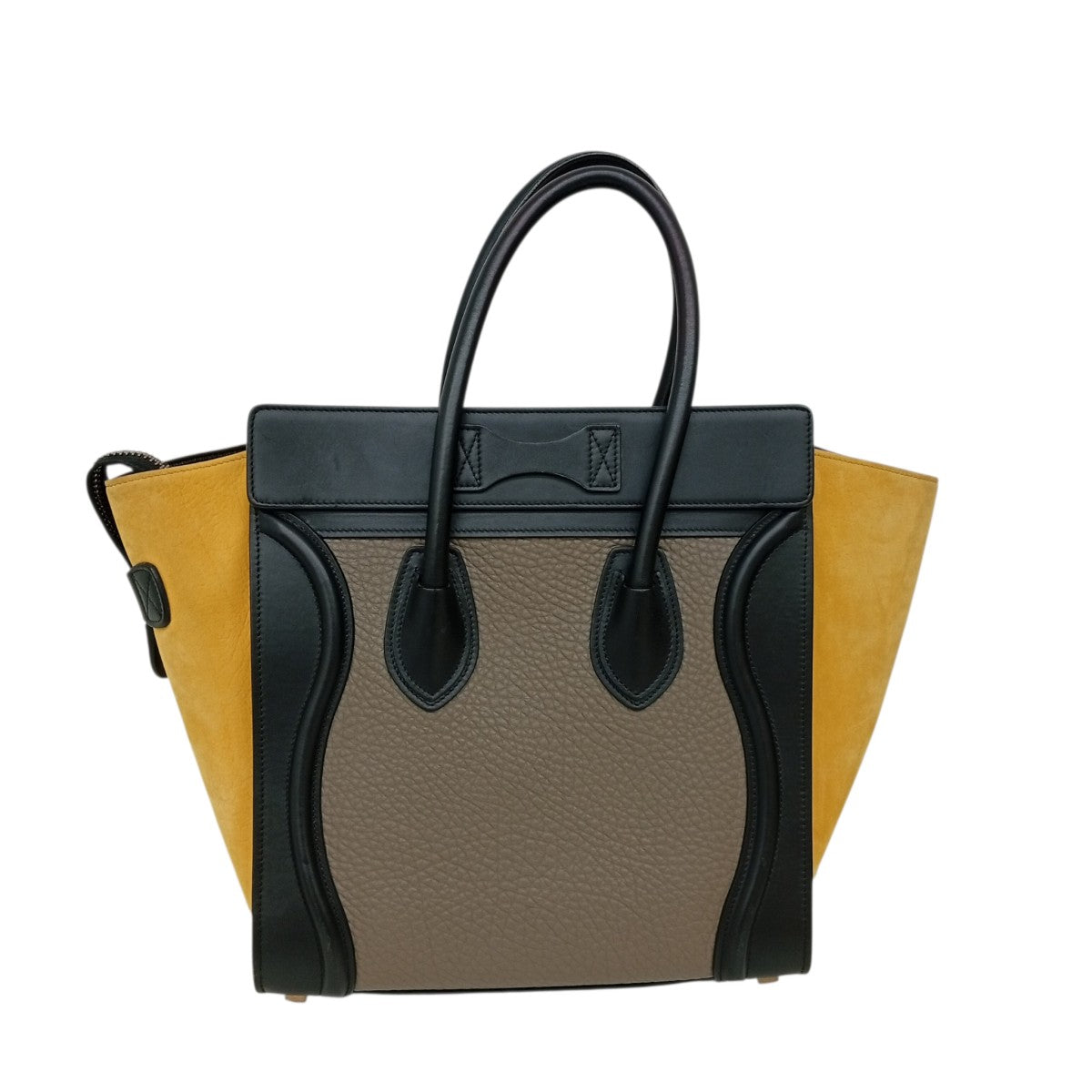 CELINE(セリーヌ) ハンドバッグ グレージュ×イエロー｜【公式