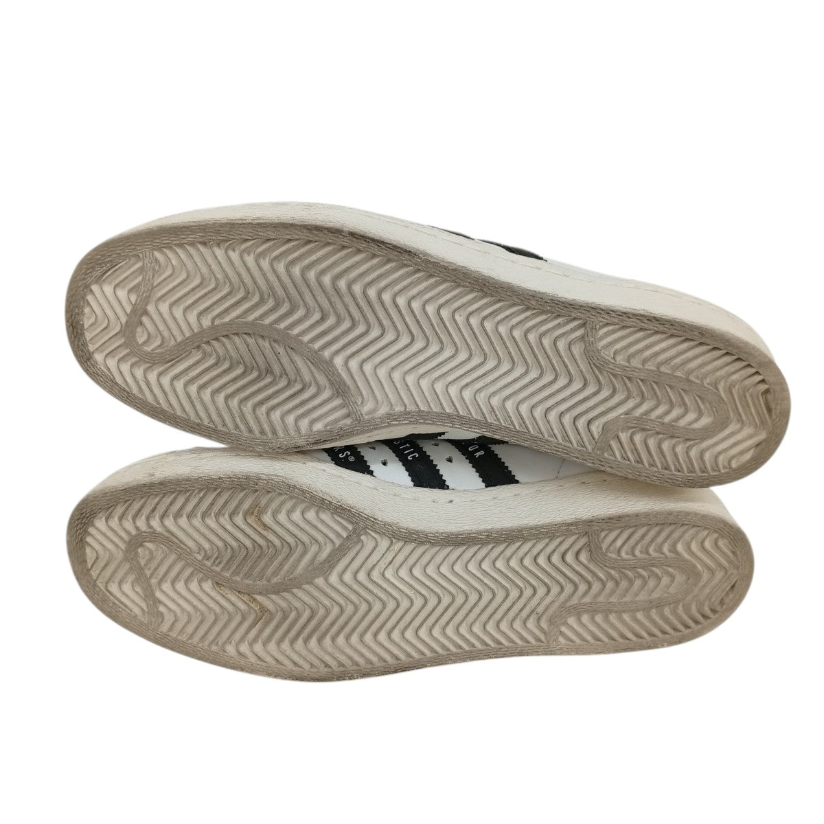adidas originals×HUMAN MADE SUPER STAR 80sスニーカーFY0728 古着・中古-4枚目のアイテム画像