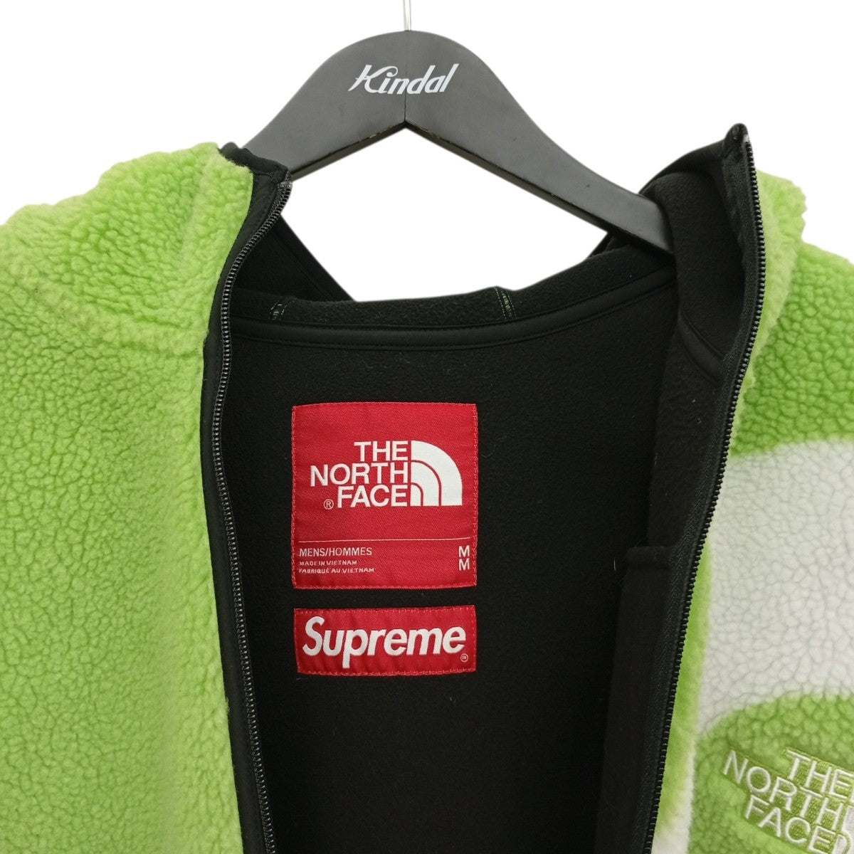 THE NORTH FACE×Supreme Logo Hoodie Fleece JacketフリースジャケットNT620041 古着・中古-5枚目のアイテム画像