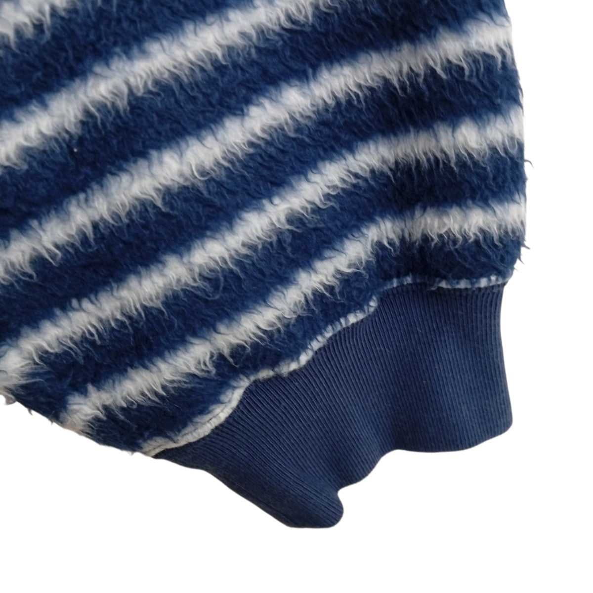 23FW Brushed Zip Up Hooded Sweatshirtボーダージップパーカー