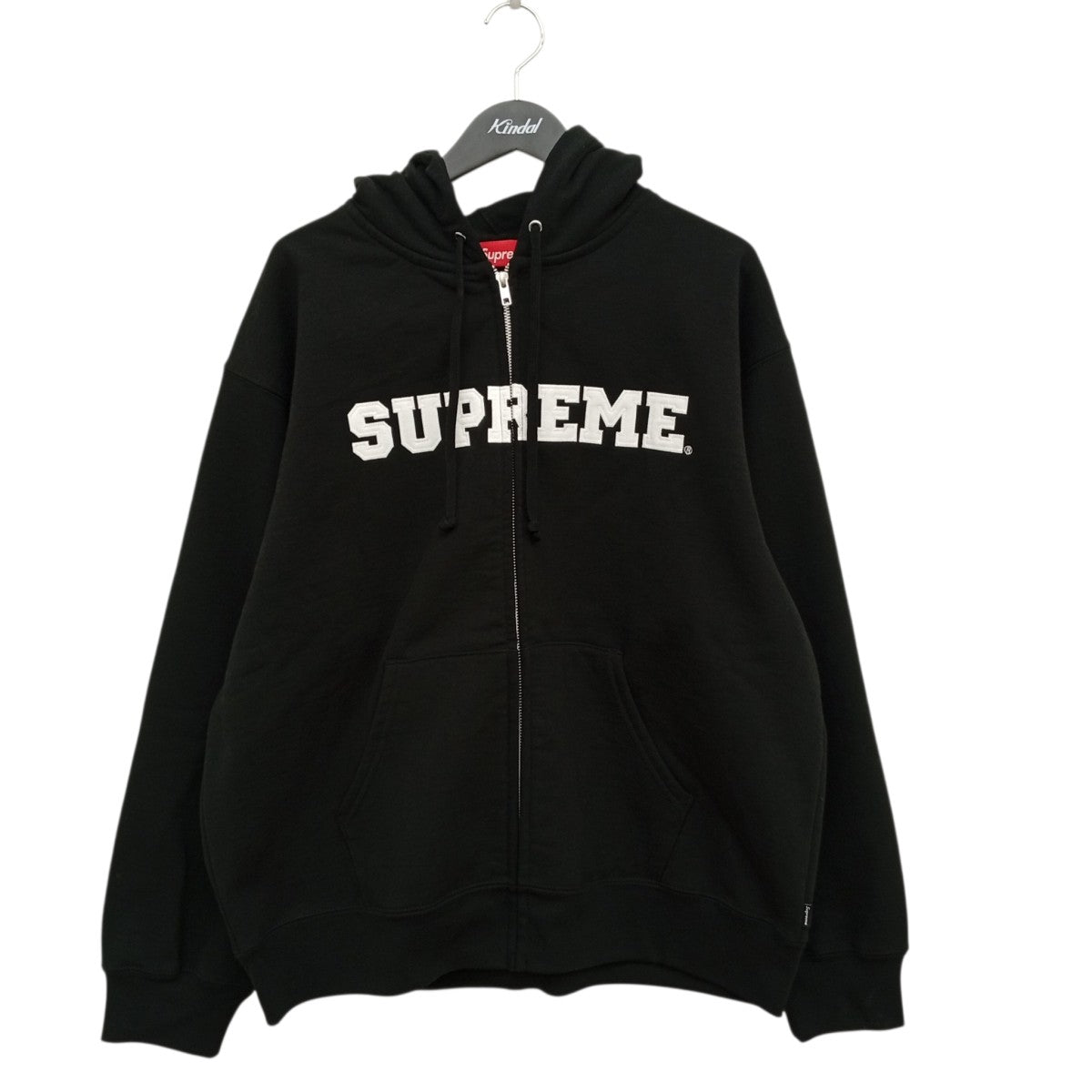 25FW Collegiate Applique Zip Up Hooded Sweatshirtジップパーカー
