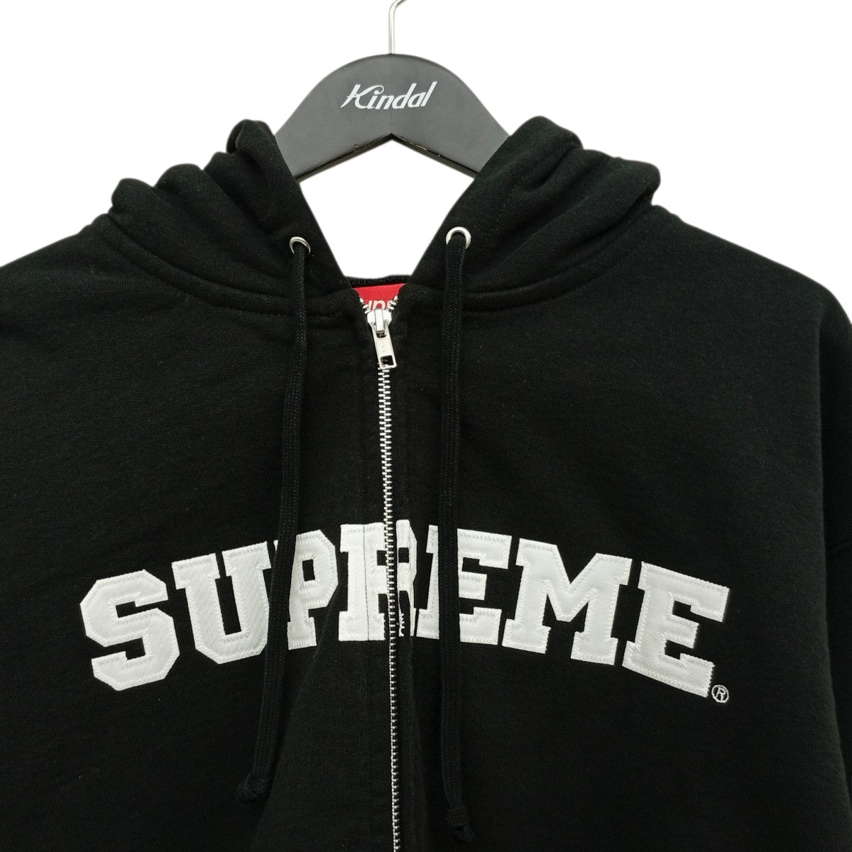 25FW Collegiate Applique Zip Up Hooded Sweatshirtジップパーカー