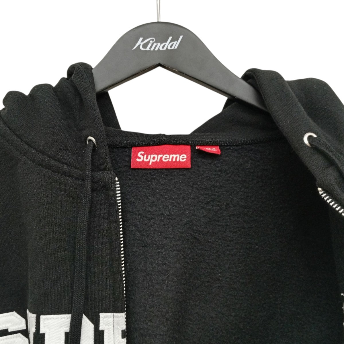 25FW Collegiate Applique Zip Up Hooded Sweatshirtジップパーカー