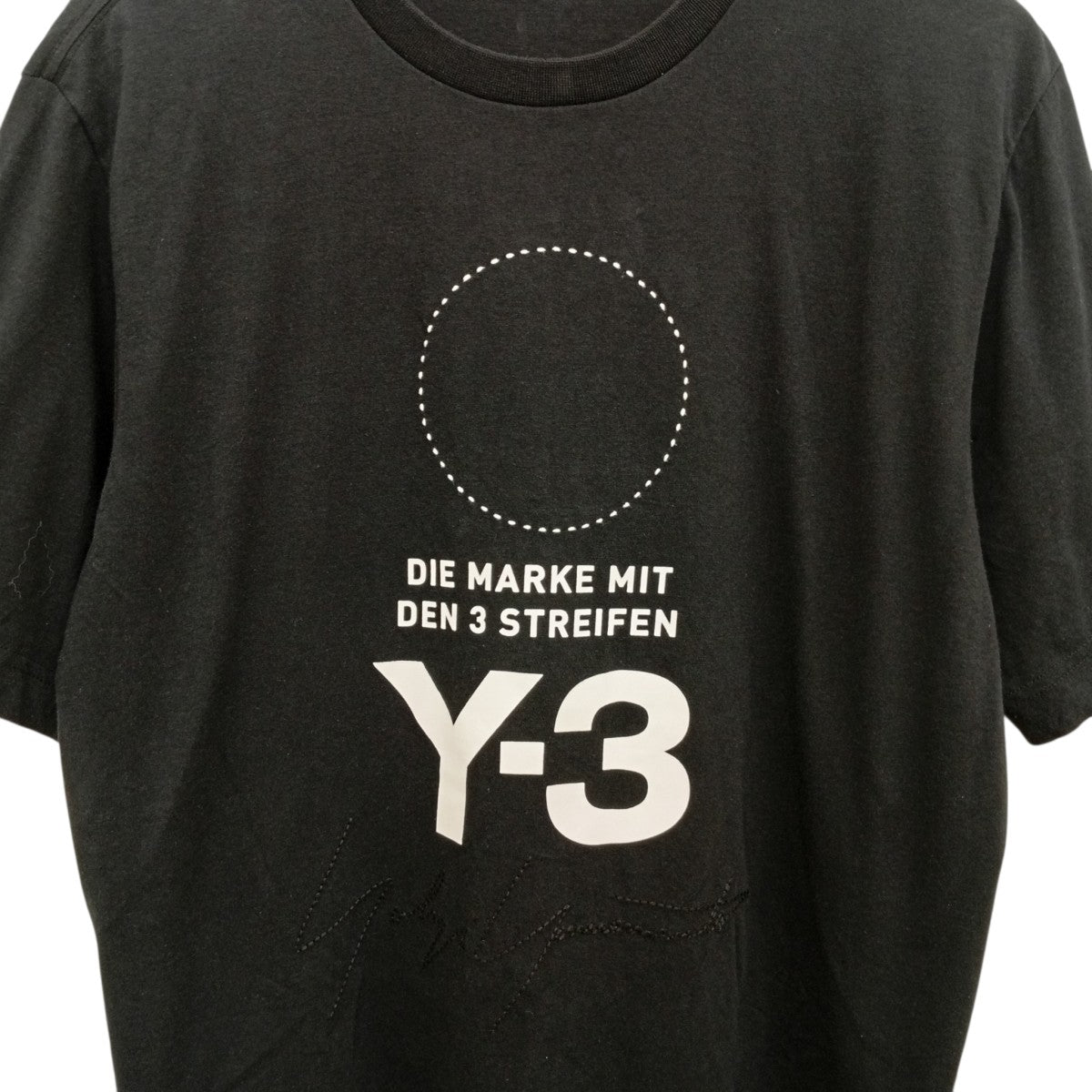 Y-3 STACKED LOGOTシャツDP0477 古着・中古-6枚目のアイテム画像