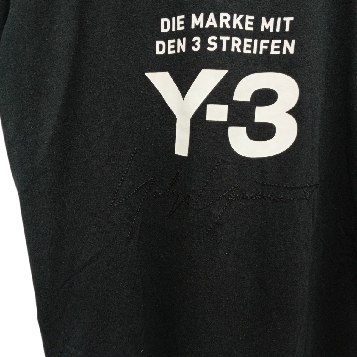 Y-3 STACKED LOGOTシャツDP0477 古着・中古-7枚目のアイテム画像