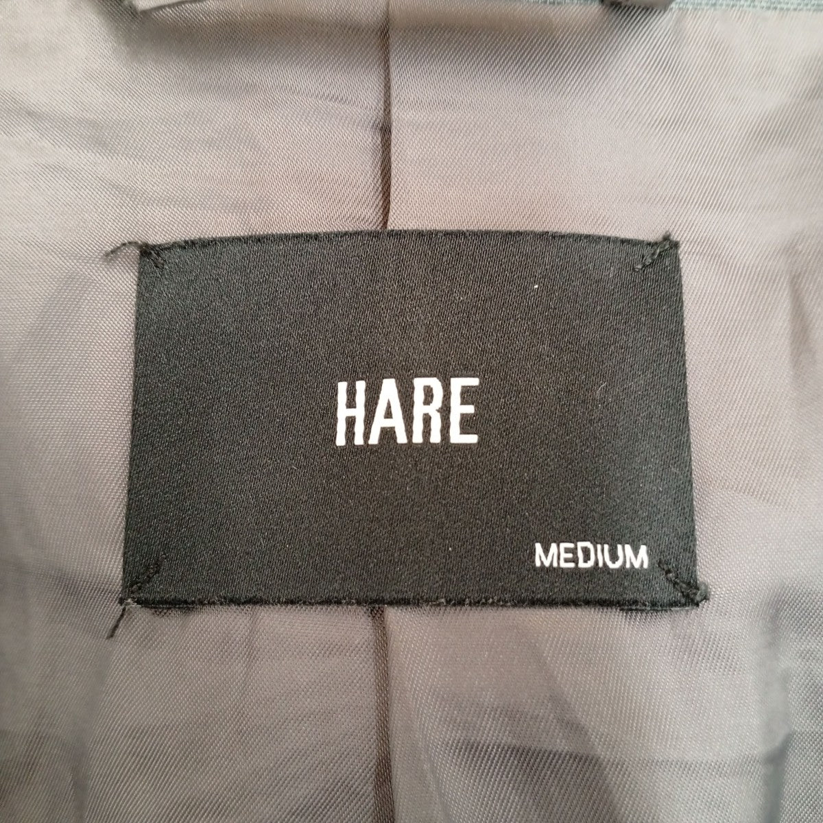HARE メランジセットアップスーツHA030498AD/HA010519AD 古着・中古-4枚目のアイテム画像