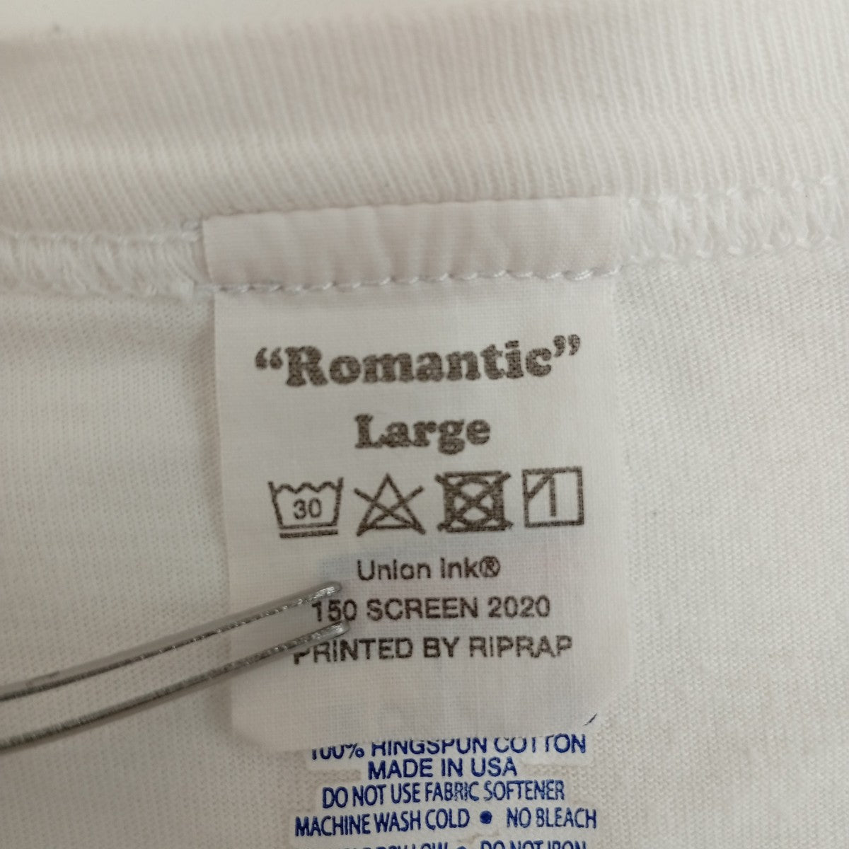 riprap HP TEE ROMANTICTシャツ 古着・中古-4枚目のアイテム画像