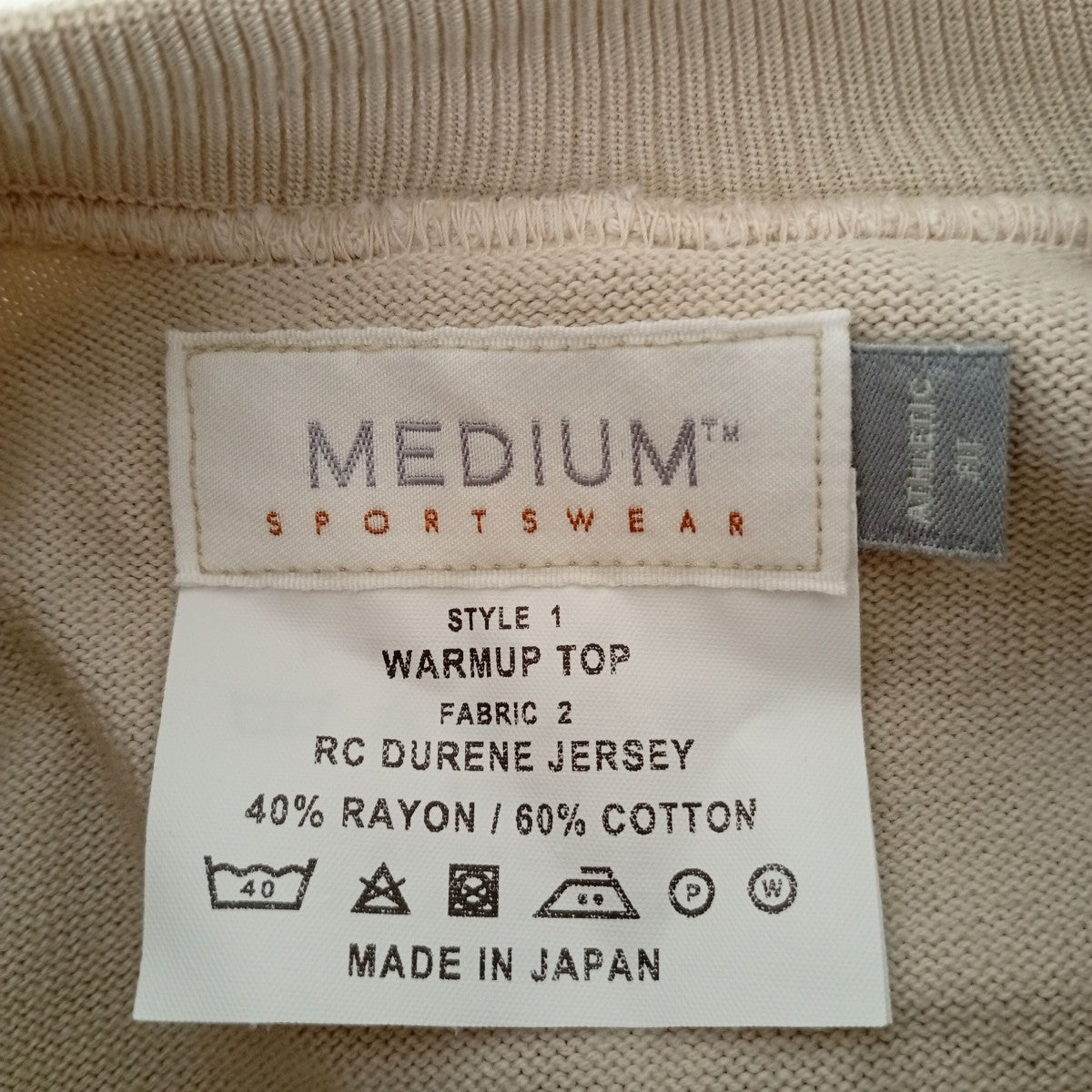 WARM UP TOPセーター