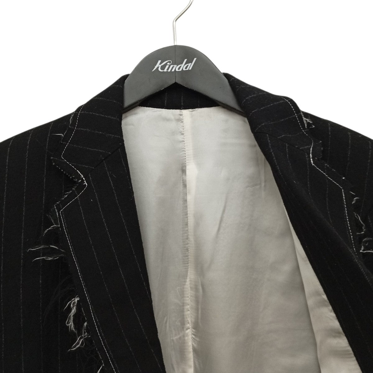 3 BUTTON SLIT JACKETストライプジャケットSG-J02-110