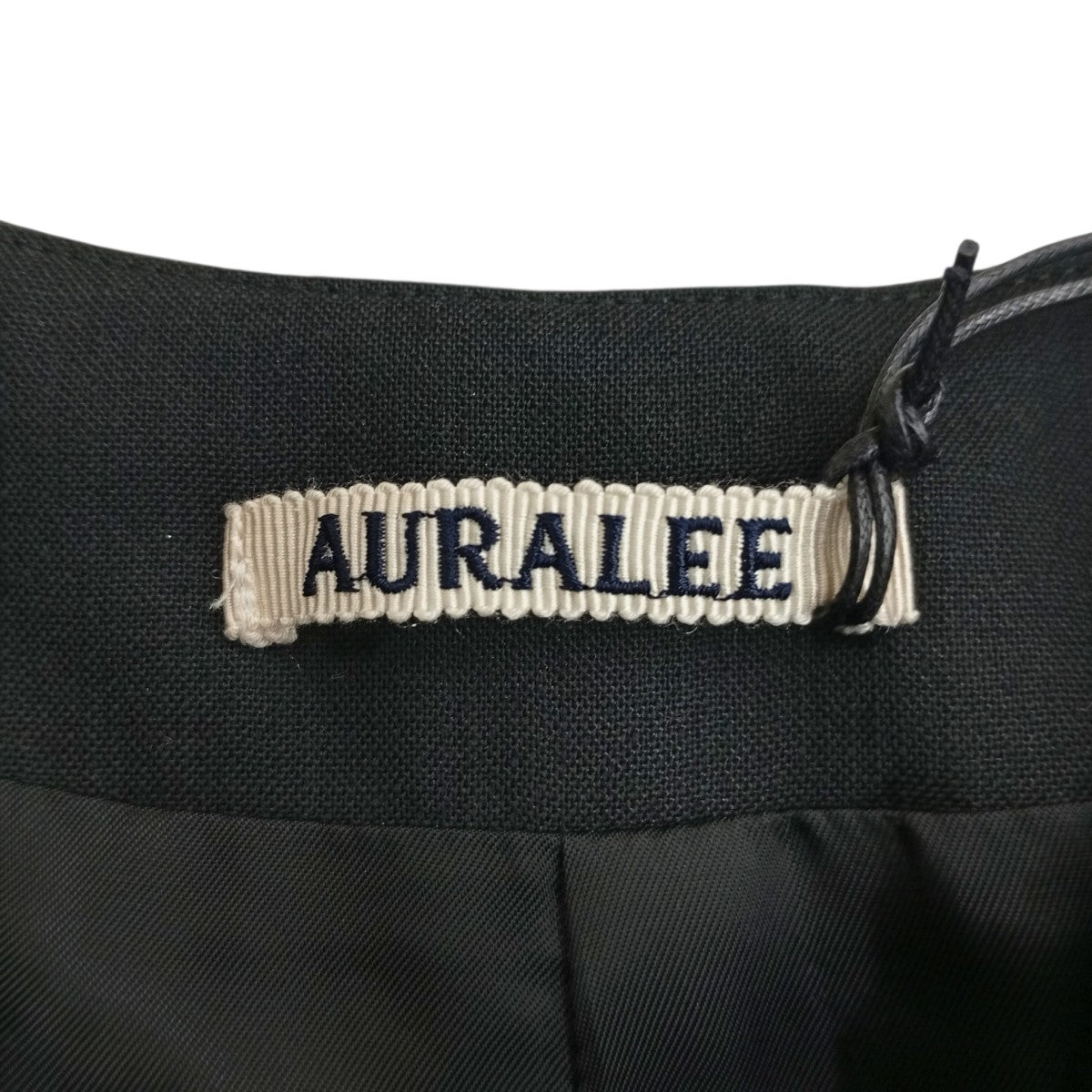 AURALEE STRUCTURED WOOL DOUBLE CLOTH SLEEVELESS DRESSノースリーブワンピースA25AD01HP 古着・中古-3枚目のアイテム画像