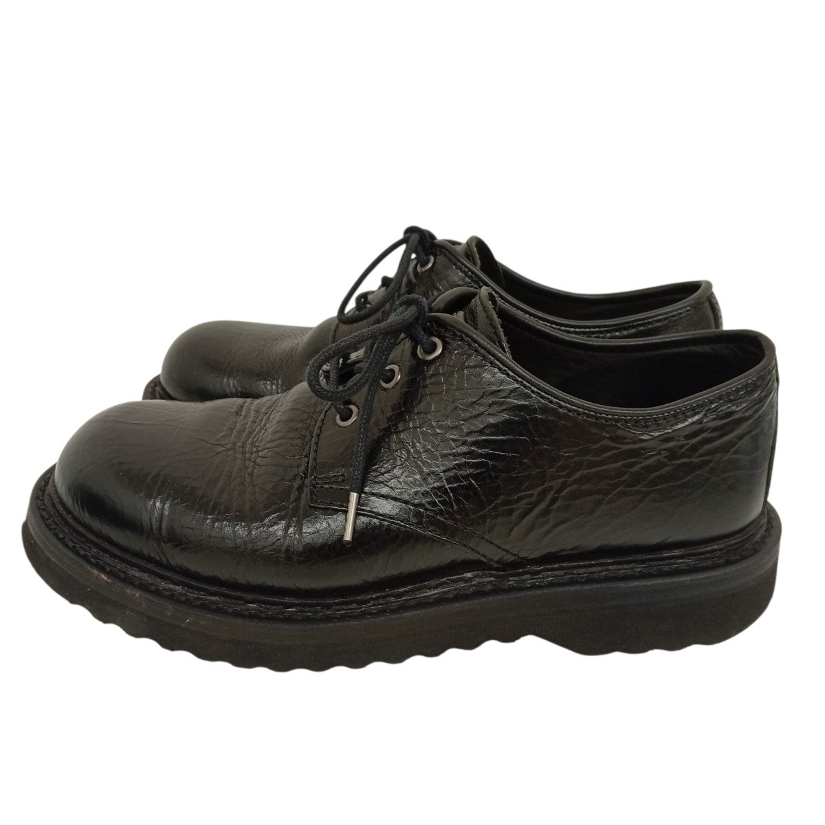 OUR LEGACY TRAMPLER SHOEレザーシューズA2257TSB 古着・中古-3枚目のアイテム画像