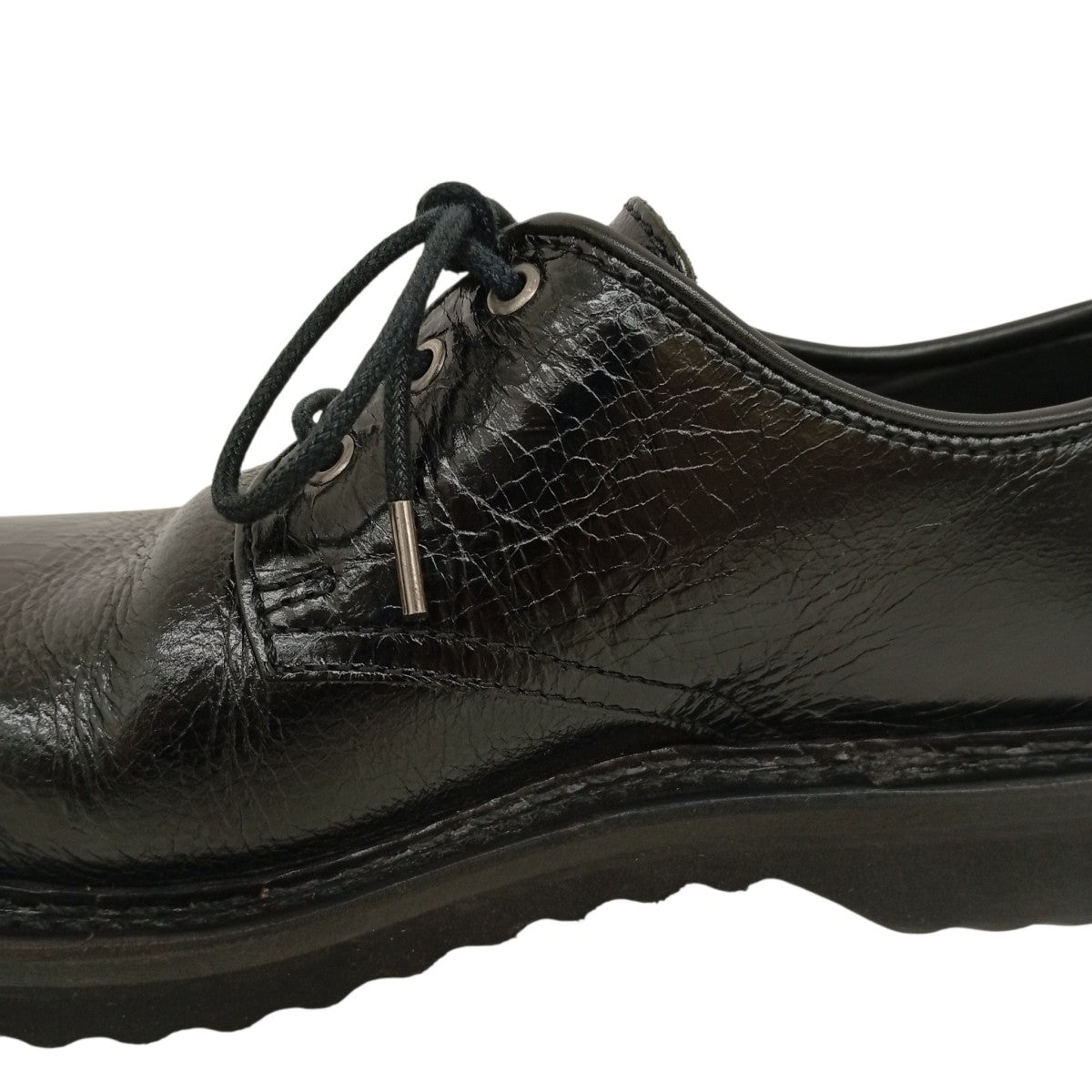 OUR LEGACY TRAMPLER SHOEレザーシューズA2257TSB 古着・中古-6枚目のアイテム画像