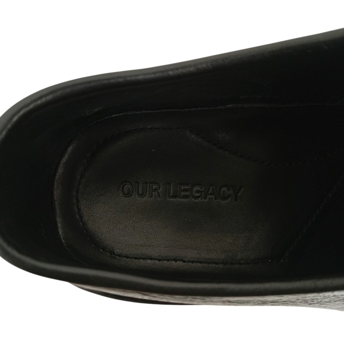 OUR LEGACY TRAMPLER SHOEレザーシューズA2257TSB 古着・中古-7枚目のアイテム画像