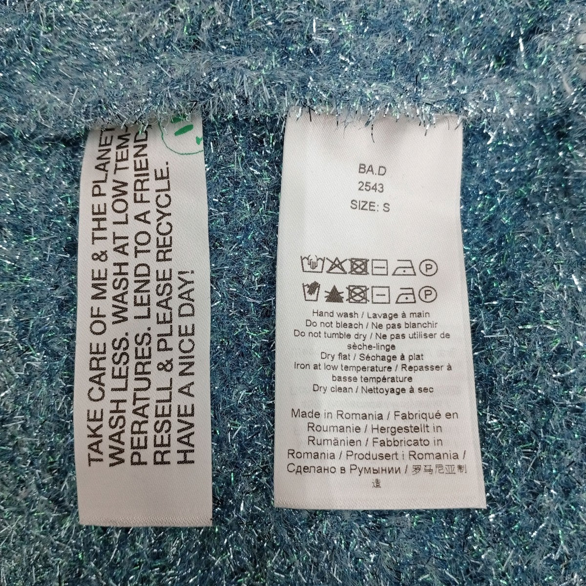 Ganni SPARKLE KNIT VEST GANNIニットベスト 古着・中古-3枚目のアイテム画像