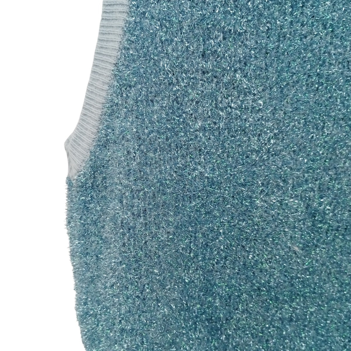 Ganni SPARKLE KNIT VEST GANNIニットベスト 古着・中古-6枚目のアイテム画像
