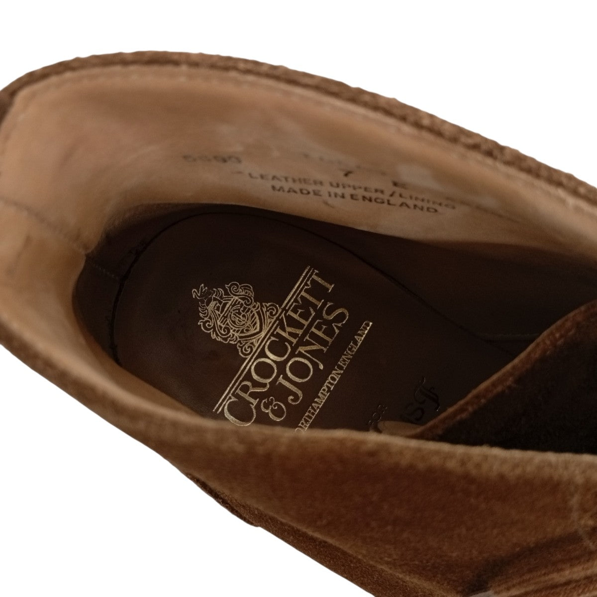 BEAMS F×Crockett ＆ Jones ブーツ 古着・中古-7枚目のアイテム画像