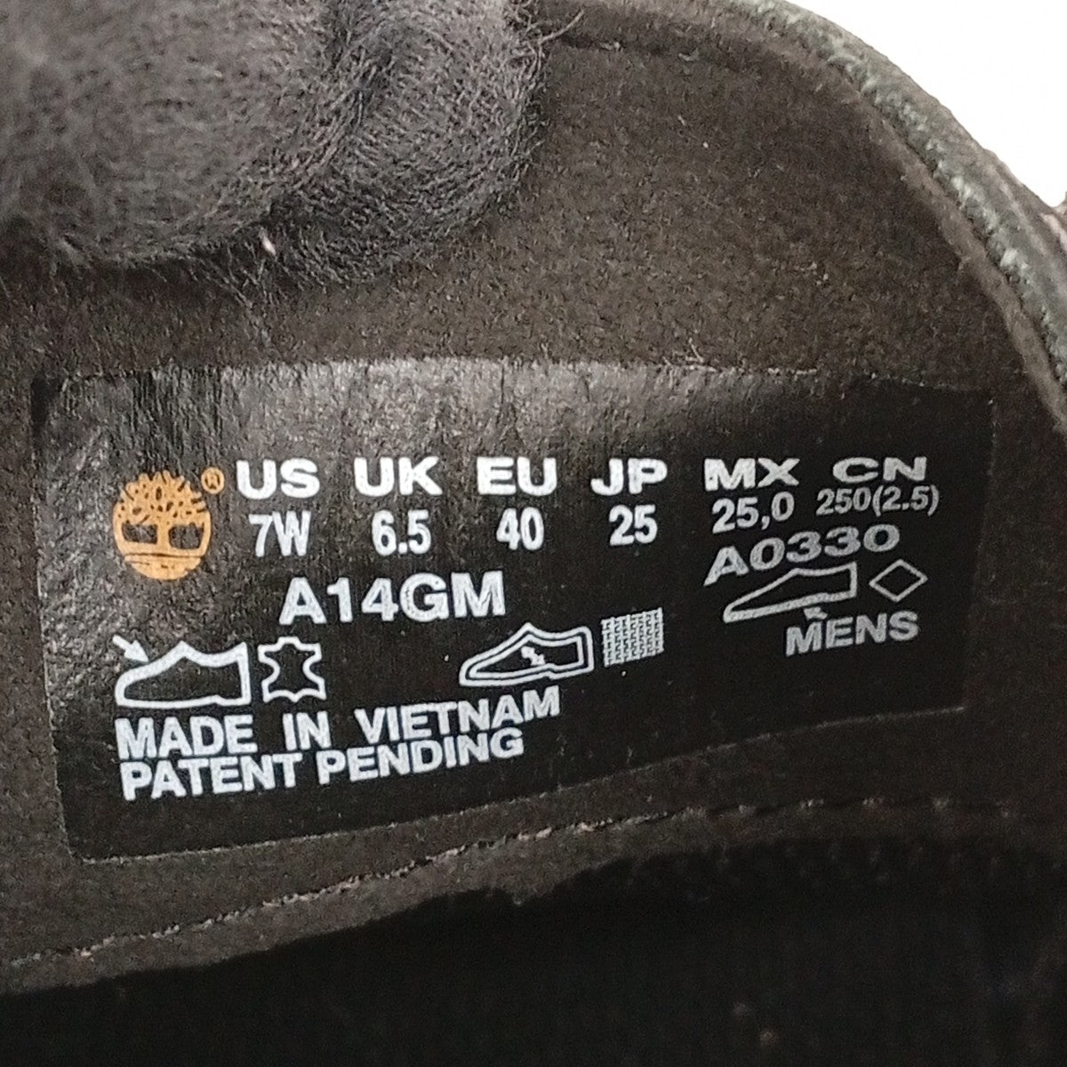 Timberland EDGEMONT OXFORDシューズA14GM 古着・中古-6枚目のアイテム画像