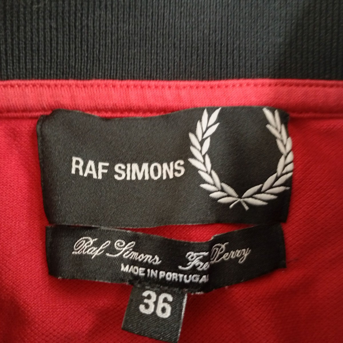 FRED PERRY×RAF SIMONS ポロシャツSM1420 古着・中古-3枚目のアイテム画像