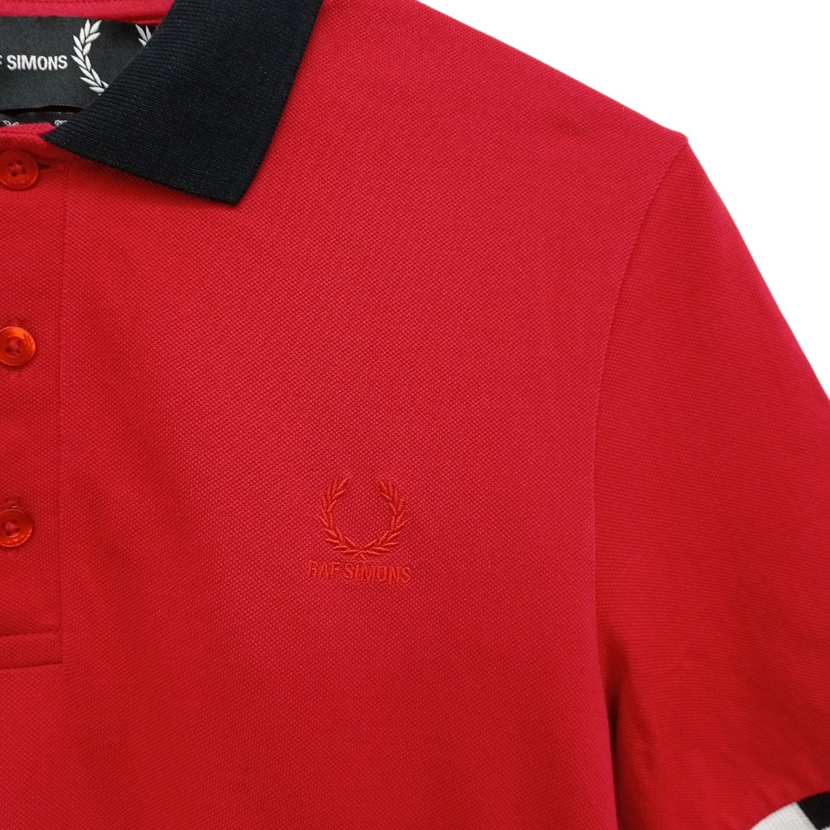 FRED PERRY×RAF SIMONS ポロシャツSM1420 古着・中古-5枚目のアイテム画像
