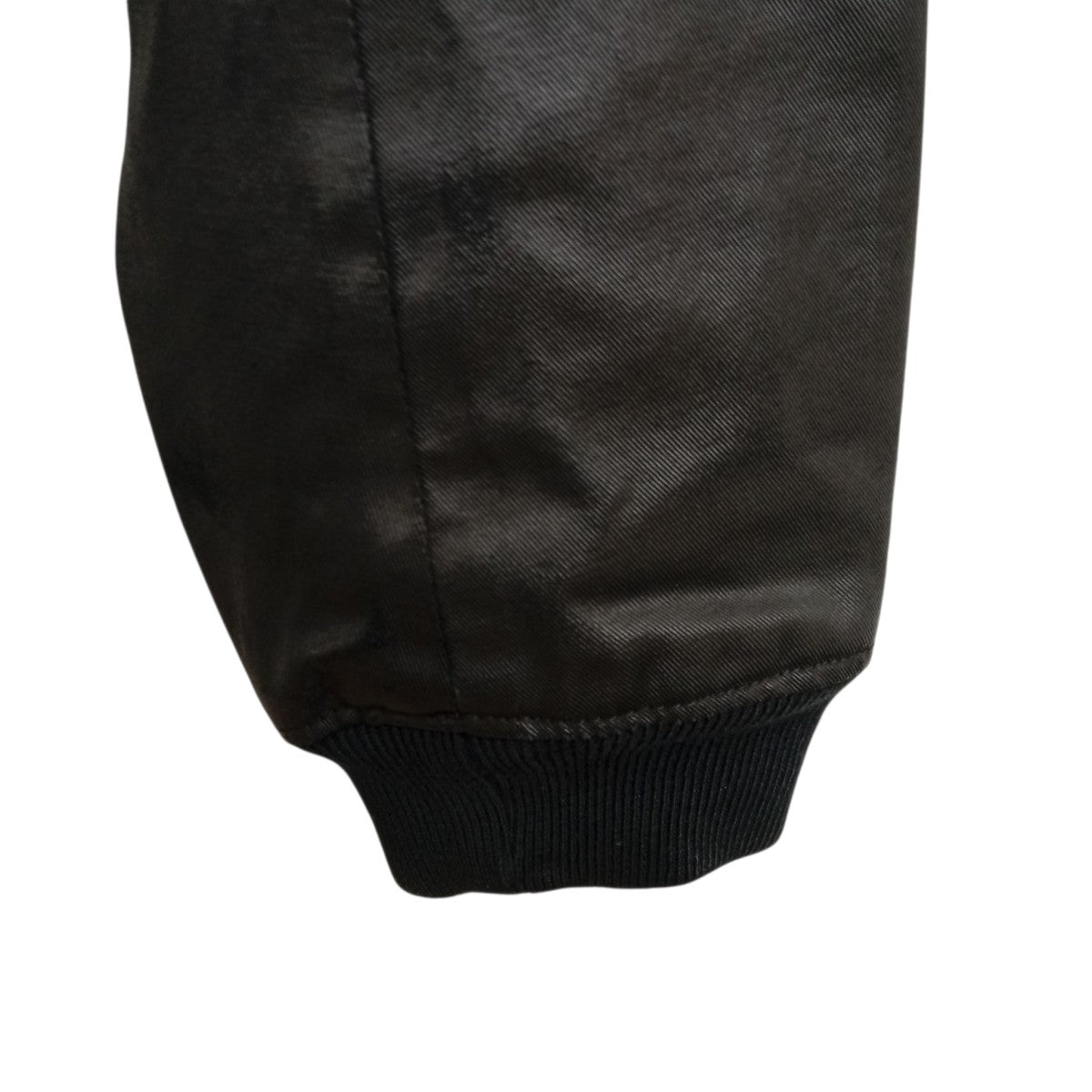 PIERRE BALMAIN 12FW Buttoned Waxed Black Bomber Jacketジャケット4M2930 古着・中古-8枚目のアイテム画像