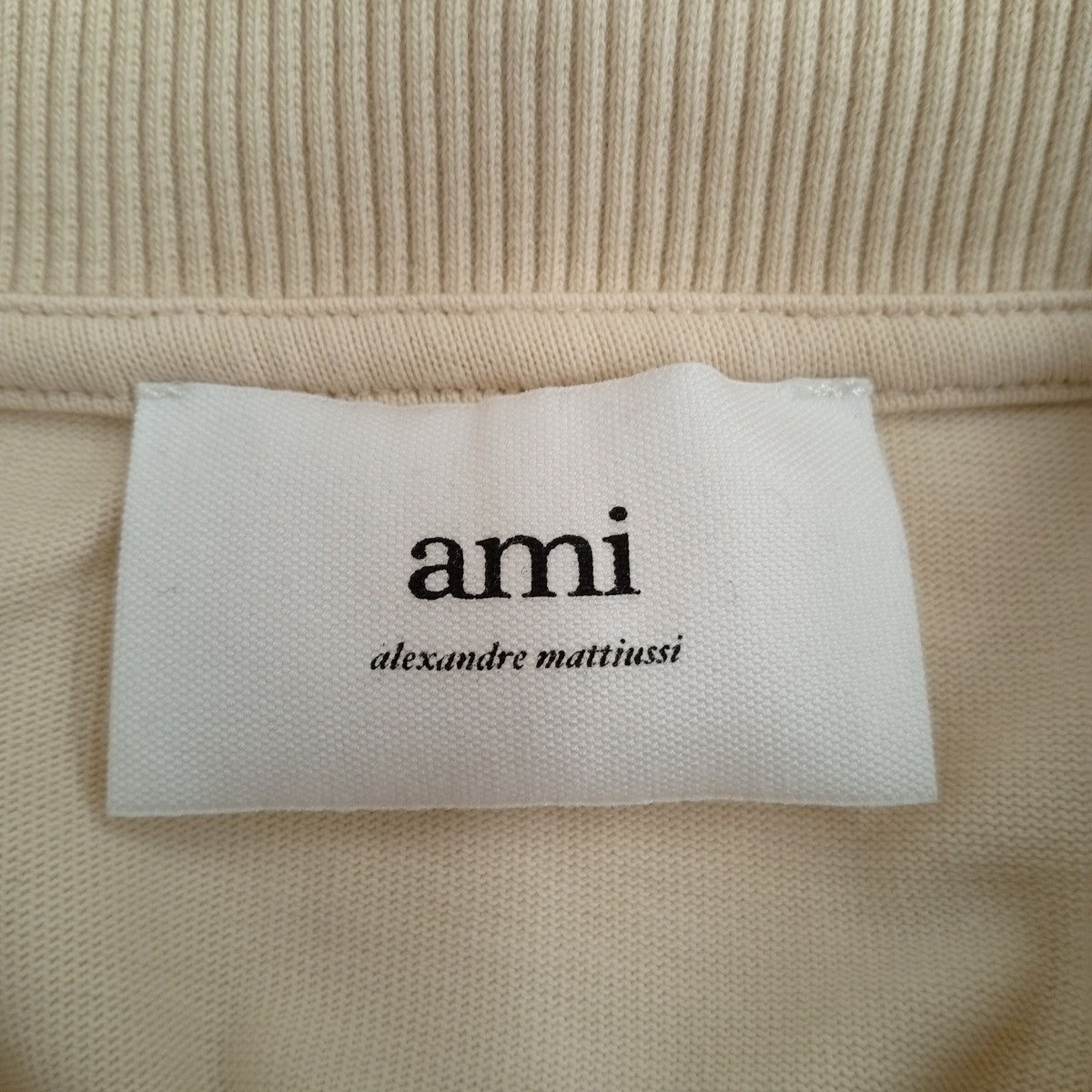 AMI Alexandre Mattiussi ロングスリーブカットソーUTS200.701 古着・中古-3枚目のアイテム画像